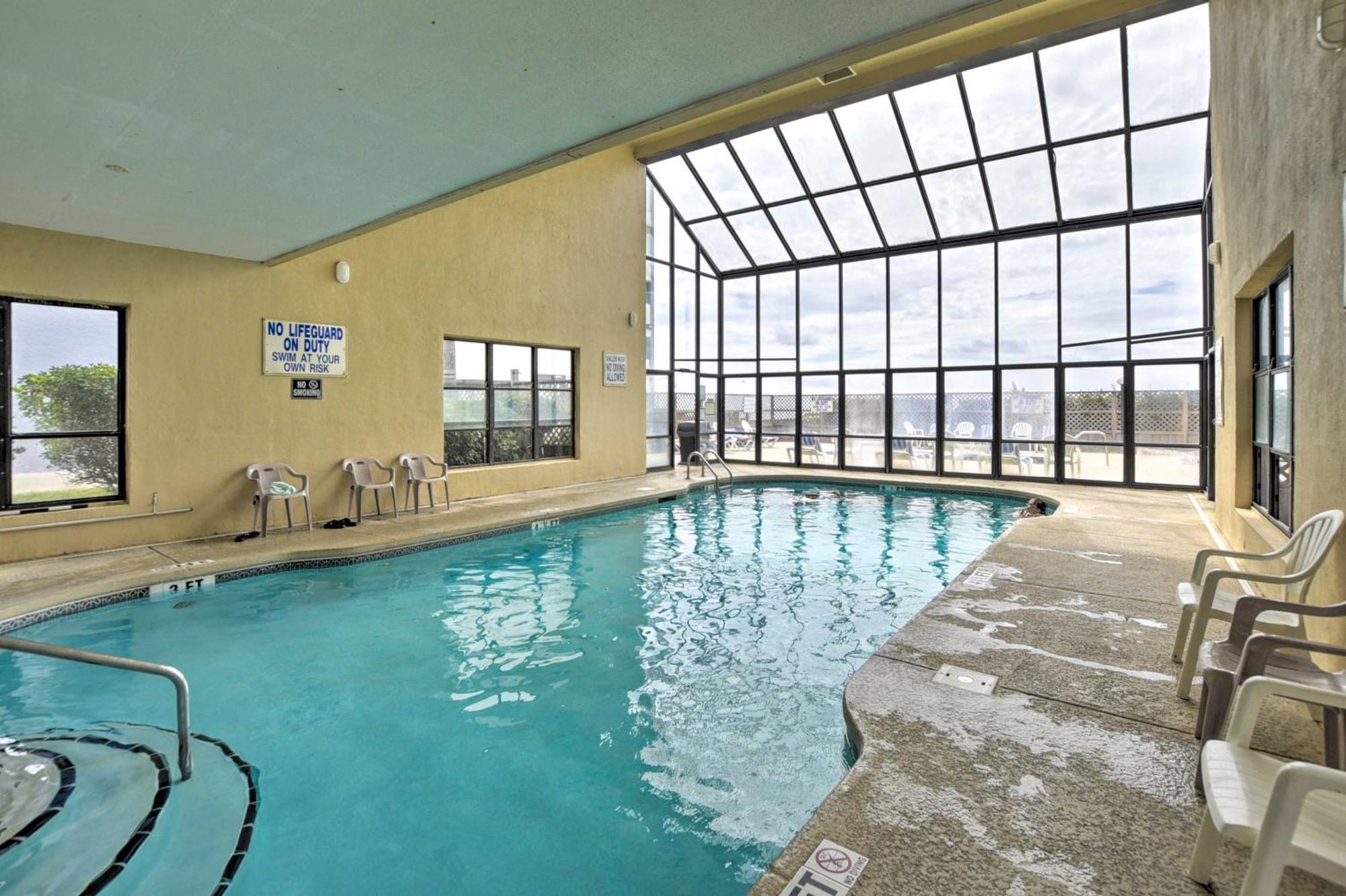 Oceanfront North Myrtle Beach Condo With Indoor Pool Ngoại thất bức ảnh
