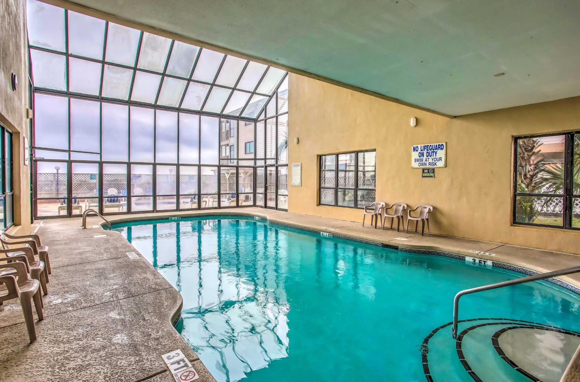 Oceanfront North Myrtle Beach Condo With Indoor Pool Ngoại thất bức ảnh